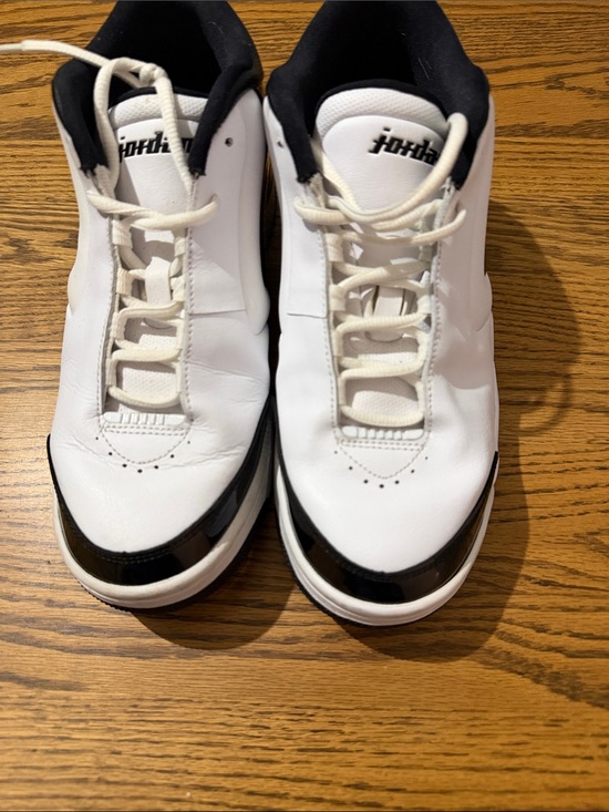 Jordan Other - Jordan Men’s White and Black Basketball Sneakers